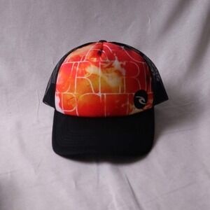 NWT Rip Curl Nebula Curve Trucker Hat Mesh Cap Snapback One Size Adjustable